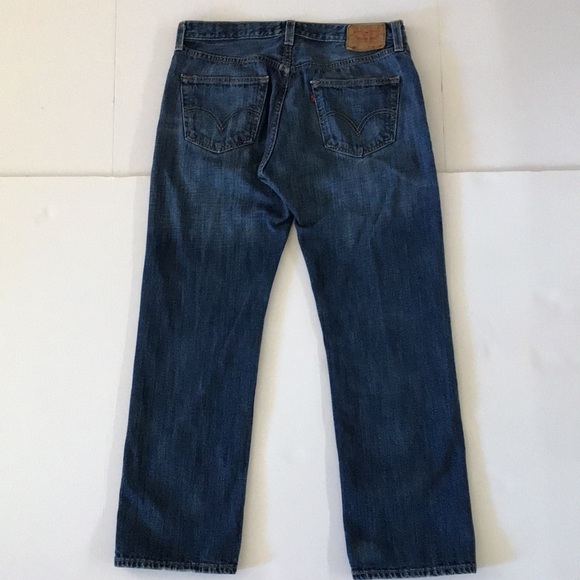 Levi’s Classic 501 Button-Front Straight Leg Jeans size 34 W 30 L - Picture 2 of 10